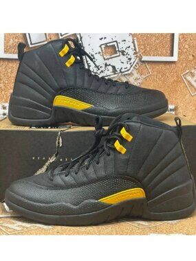 Air Jordan 12 Retro Black Taxi CT8013 071 Basketball Sneakers